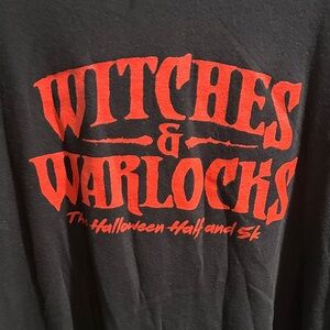 Next Level Witches & Warlocks Run Black Tee XXL